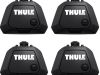 Thule Evo Raised Rail Fuß – 710410 – für Fahrzeuge 4er-Pack schwarz mieten