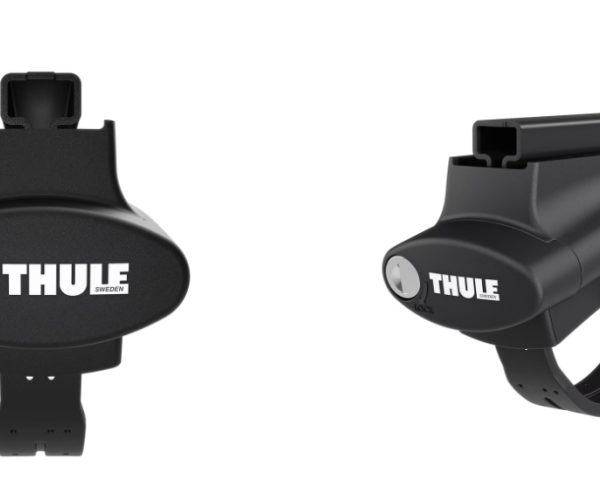 Thule oversize railfoot – 710800 – für Fahrzeuge 4er-Pack schwarz mieten