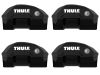 Thule Edge Raised Rail Fuß für Fahrzeuge 4er-Pack schwarz – 720400 – mieten