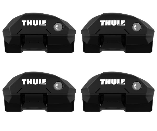 Thule Edge Raised Rail Fuß für Fahrzeuge 4er-Pack schwarz – 720400 – mieten