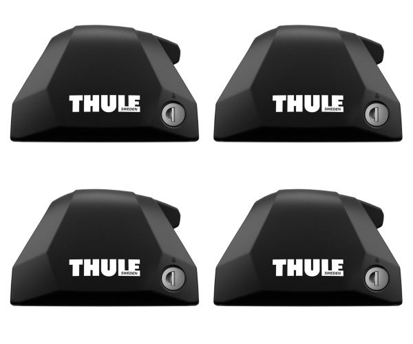 Thule Edge Flush Rail Fuß für Fahrzeuge 4er-Pack schwarz – 720600 – mieten
