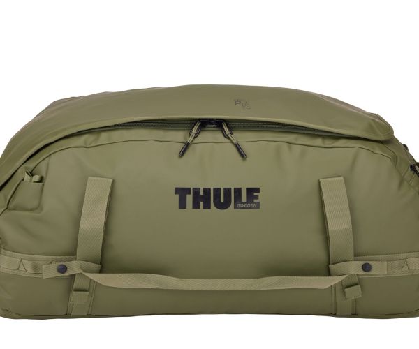 Thule Chasm 90 l Reisetasche Olivine grün mieten