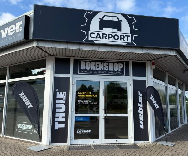 Boxenshop Buchholz Eingangsbereich