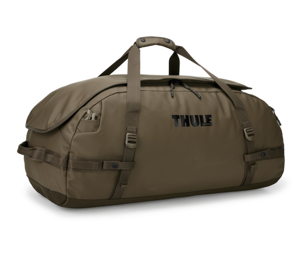 Thule Chasm 90L Duffel Dunkles Kaki mieten